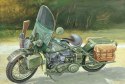 Model plastikowy US Army WWII Motorcycle Italeri