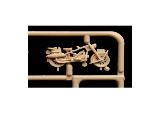 Model plastikowy WWII German Motorcycles Italeri
