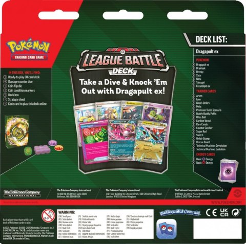 Zestaw League Battle Deck - Dragapult ex Pokemon TCG