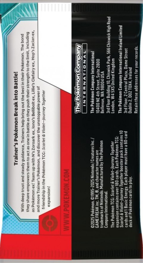 Zestaw SV 09 Scarlet & Violet - Journey Together - Elite Trainer Box Pokemon TCG