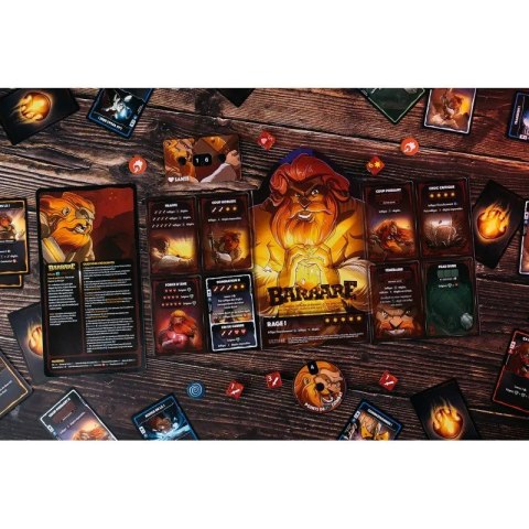 Gra Dice Throne Starcie 1 Barbarzyńca vs. Księżycowa Elfka Lucky Duck Games