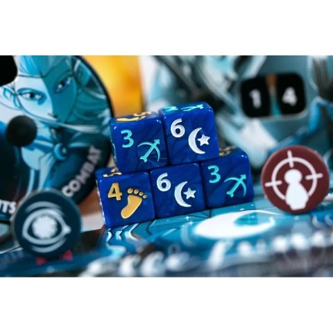 Gra Dice Throne Starcie 1 Barbarzyńca vs. Księżycowa Elfka Lucky Duck Games