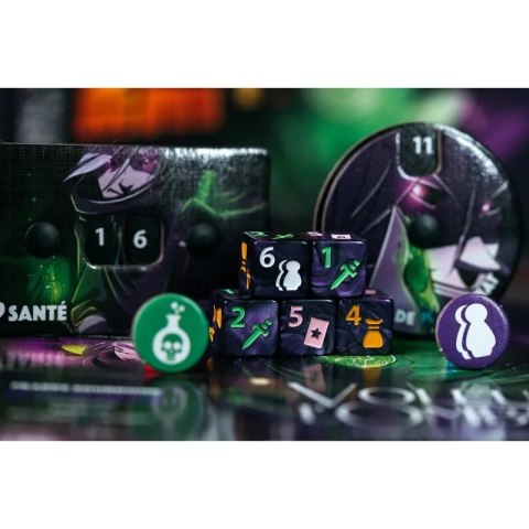 Gra Dice Throne Starcie 3 Piromantka vs. Mroczny złodziej Lucky Duck Games