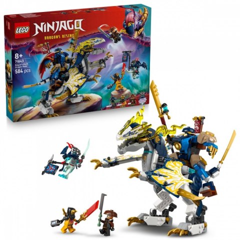 Klocki 71843 Mech smoczego jeźdźca Rogue'a LEGO