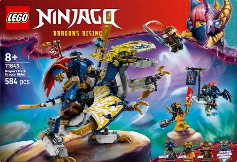 Klocki 71843 Mech smoczego jeźdźca Rogue'a LEGO