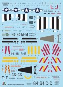 Model plastikowy P-51D Mustang Aces 1/72 Italeri