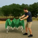 Namiot pawilon ogrodowy 3x3 m rozkładany automatycznie + 4 ścianki boczne MultiGarden