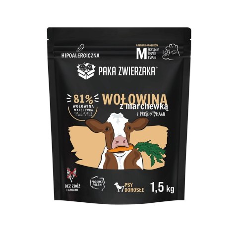 Paka Zwierzaka Seventh Heaven Wołowina z marchewką ''M'' 1,5kg