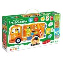 Puzzle Moto - Śmieciarka 26 elementów CzuCzu