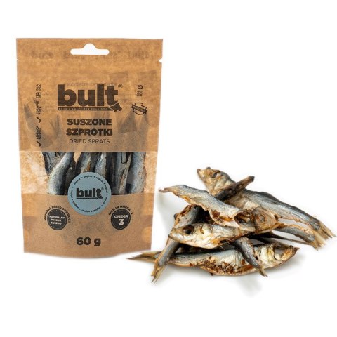 BULT Eko przysmak szprotki suszone 60g