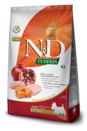 Farmina N&D Pumpkin sucha karma dla psów dorosłych małych ras z kurczakiem 7kg (WYPRZEDAŻ)