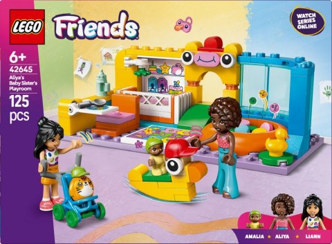 Klocki Friends 42645 Pokój zabaw młodszej siostry Aliyi LEGO