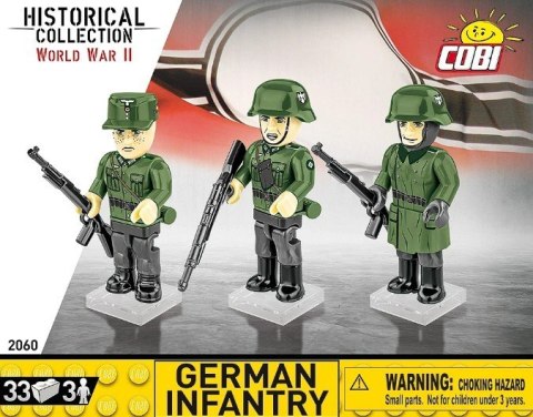 Klocki Niemiecka piechota - Zestaw 3 figurek Cobi Klocki