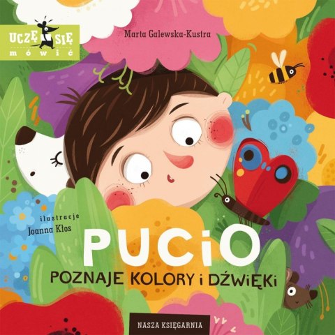 Książeczka Pucio poznaje kolory i dźwięki Nasza księgarnia