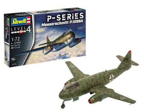 Model plastikowy Samolot Messerschmitt P.1099A-P-SER 1/72 Revell