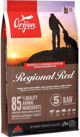 ORIJEN Regional Red 11,4kg (WYPRZEDAŻ)