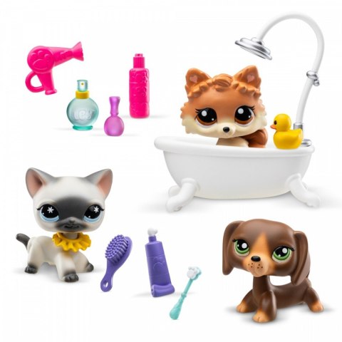 Zestaw Littlest Pet Shop G7 S3 SPA z 3 figurkami Tm Toys