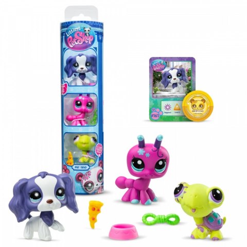 Zestaw figurek Littlest Pet Shop G7 S3 Pet Trios Tuba 3-pak Tm Toys