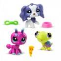 Zestaw figurek Littlest Pet Shop G7 S3 Pet Trios Tuba 3-pak Tm Toys