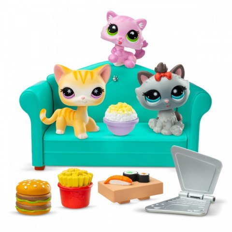 Zestaw figurek Littlest Pet Shop G7 S3 Podwieczorek Tm Toys