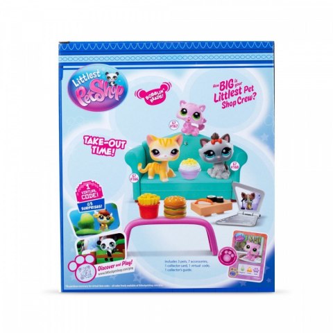 Zestaw figurek Littlest Pet Shop G7 S3 Podwieczorek Tm Toys
