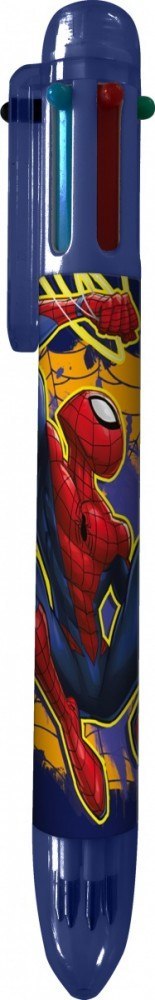 Długopis 6 kolorów Spiderman Display 12 sztuk Kids Euroswan