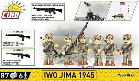 Klocki Iwo Jima 1945 87 klocków Cobi Klocki