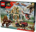 Klocki Jurassic World 76976 Powietrzna misja z kecalkoatlem i spinozaurem LEGO