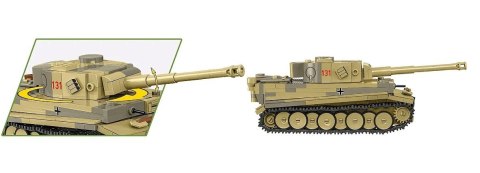 Klocki Panzer VI Tiger I no 131 442 klocki Cobi Klocki