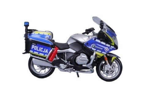 Model metalowy Motocykl Polska Policja 1/18 Maisto