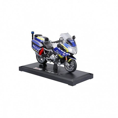 Model metalowy Motocykl Polska Policja 1/18 Maisto