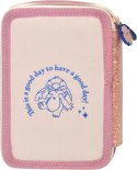 Piórnik dwukomorowy Stitch z wyposażeniem Kids Euroswan
