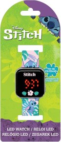 Zegarek LED z kalendarzem Stitch Kids Euroswan