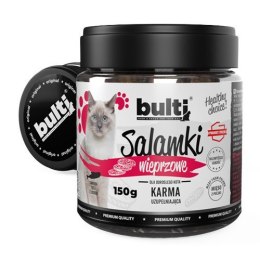 BULTI Salamki wieprzowe przysmak dla kota 150g
