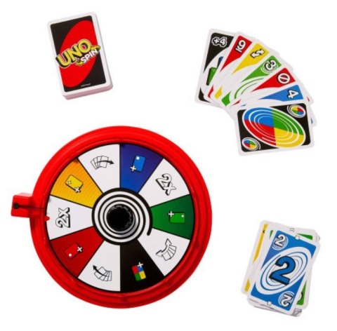 Gra UNO Spin Mattel
