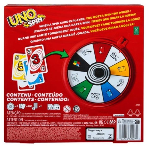 Gra UNO Spin Mattel