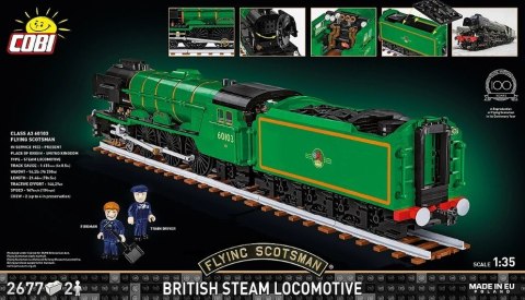 Klocki Lokomotywa Flying Scotsman BSL Cobi Klocki