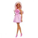 Lalka Barbie Fashionistas Blondynka w różowej sukience Mattel