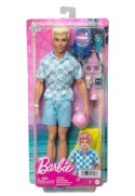 Lalka Barbie Ken na plaży Mattel