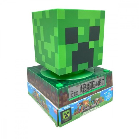 Lampka 3D z budzikiem Minecraft Kids Euroswan