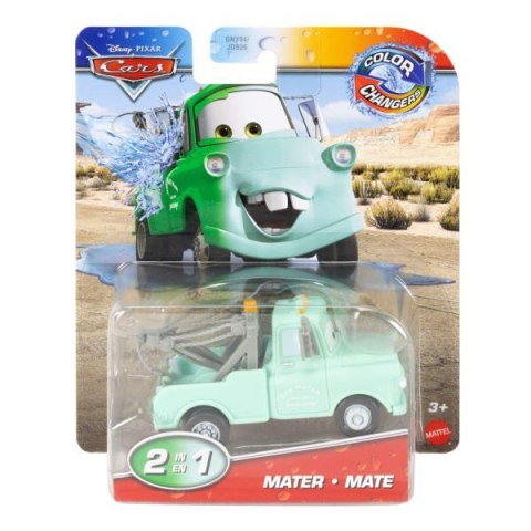 Pojazd Auta zmieniający kolor, Grn Mater Mattel