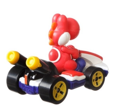 Pojazd z figurką Mario Kart GPD90 Hot Wheels