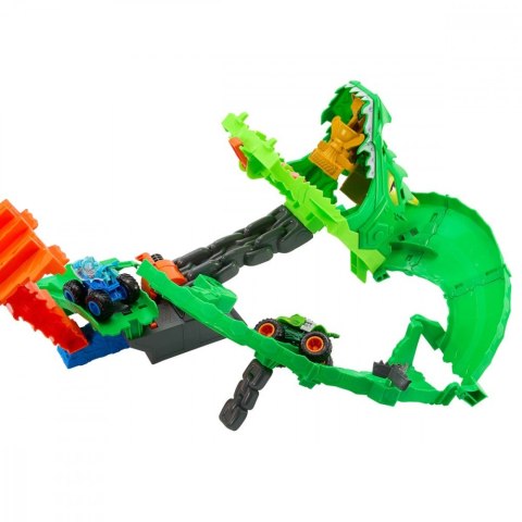 Tor samochodowy Monster Trucks Smoczy Wyścig zestaw Hot Wheels