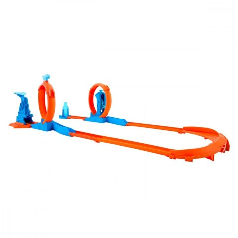 Tor samochodowy Potrójna pętla Hot Wheels