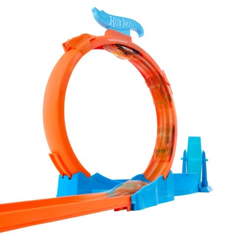 Tor samochodowy Potrójna pętla Hot Wheels