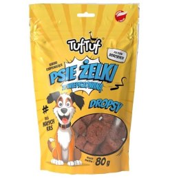 Tuf Tuf Psie żelki - dropsy wieprzowe 80g