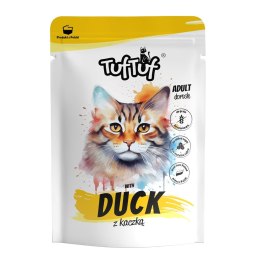 Tuf Tuf Saszetka mielonka z kaczką dla kota 300g