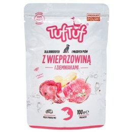 Tuf Tuf Saszetka mielonka z wieprzowiną dla psa 100g