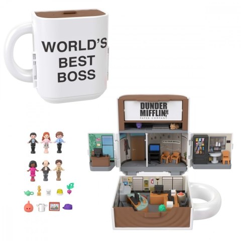 Zestaw figurek Polly Pocket Collector The Office Biuro Mattel