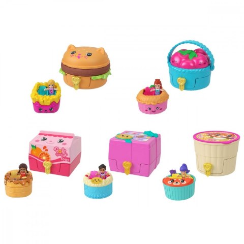 Zestaw figurek Polly Pocket Przekąska niespodzianka Mattel